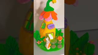 clay fairy house✨🧚🏻‍♀️🌿 shortsfeed youtubeshorts clay clayart shorts [upl. by Schuyler286]