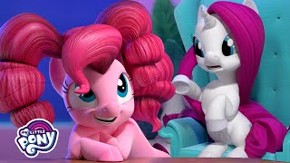 My Little Pony  Raritys Mane Moments  ‘Hello Pinkie Pie’ Ep11 [upl. by Yasnyl343]