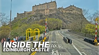 EDINBURGH CASTLE Tour  a royal palace military garrison prison and fortress for many centuries [upl. by Wilder734]