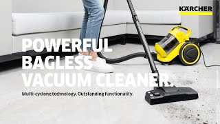 Kärcher VC 3 Plus Bagless Vacuum Cleaner [upl. by Yrahca]