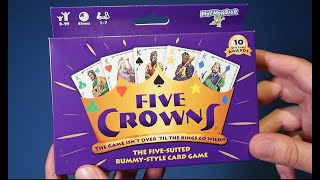 Five Crowns  Rummy Unboxing [upl. by Lothaire165]