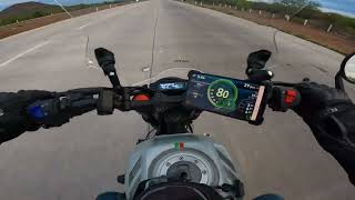 MB Hornet 300cc 0100 Medido con GPS [upl. by Walworth721]