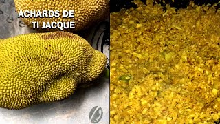 Recette achards de ti jaque  Recette facile de la Réunion [upl. by Fein]