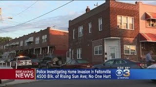 Police Investigating Home Invasion In Citys Feltonville Section [upl. by Skelly]