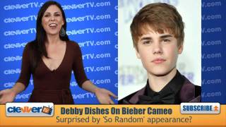 Debby Ryan Talks Justin Bieber On So Random [upl. by Geiss]