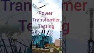 Testing of Power Transformer  Precommissioning tests on a Transformer [upl. by Abebi]