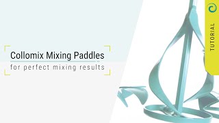 🇺🇸 Collomix Mixing Paddles for perfect mixing results [upl. by Notsew962]