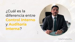 ¿Cuál es la diferencia entre Control Interno y Auditoria Interna [upl. by Harriette]