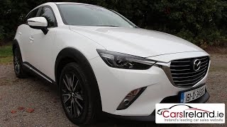 2015 Mazda CX3 review  CarsIrelandie [upl. by Thorndike]