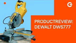 Product Review DeWalt DWS777 Afkortzaag  Gereedschapcentrum [upl. by Astrix946]