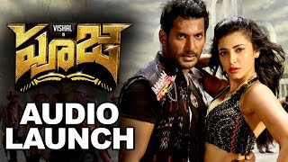 Pooja Poojai Movie Audio Launch Full Video  Vishal Shruti Hassan [upl. by Rycca]