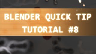 Blender Quick Tip Tutorial 8 Meta Balls german [upl. by Slaohcin961]