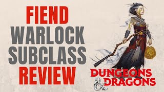 Fiend Warlock  DampD 5e Subclass Series [upl. by Aubarta]