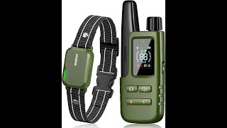 Dog Training Collar with Remote [upl. by Marleen]