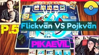 PikaEvil  TCGO Match mot P5 Flickvän VS Pojkvän [upl. by Eikin]