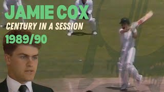 Jamie Cox  a century in a session 198990 Cricket Sheffield Shield v NSW [upl. by Yrkcaz527]