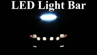 How to Wire an LED Light Bar Properly Project Night Light Episode 3 [upl. by Lexerd759]