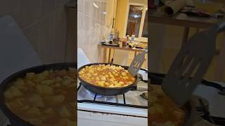 Готовим картошку 💫 рецепты общага кухня trend cooking kitchen cookingvideo cookwithme cook [upl. by Aitnohs]