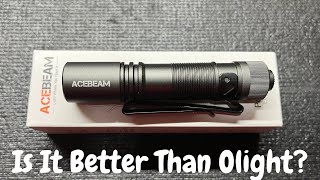 The 1000 Lumen Acebeam Pokelit AA EDC Flashlight [upl. by Litnahc]