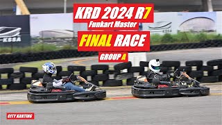 KRD 2024 R7 Funkart Master  FINAL Race Group A  City Karting Shah Alam [upl. by Alel]