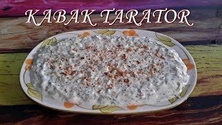 KABAK TARATOR TARİFİ  YOĞURTLU KABAK SALATASI [upl. by Maximilian249]