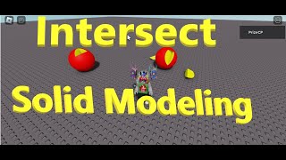 New Feature in Roblox Solid Modeling building 3D objects with Union Intersect Negate Separate [upl. by Esila]