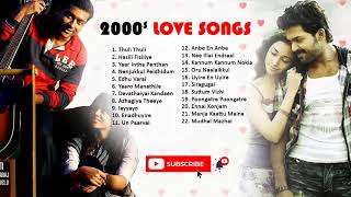 2000s Best Tamil Songs Jukebox Playlist Subscribe 4 More [upl. by Onaivlis]