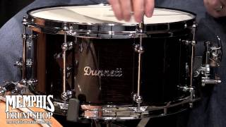 Dunnett Classic 14 x 7 Carbon Fibre Snare Drum  Wenge Finish 714CFWKISSANDRA [upl. by Oyek]