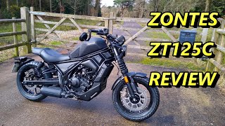 ★2024 ZONTES ZT125C REVIEW ★ [upl. by Indihar]