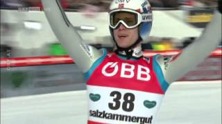 Kenneth Gangnes Skiflug WM Kulm 2016 236m ORF [upl. by Ycats507]