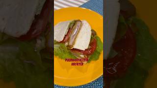 Air Fryer Piadina with Cotoletta  Quick amp Easy Italian Recipe AirFryerCotolettaitalianrecipe [upl. by Acie]