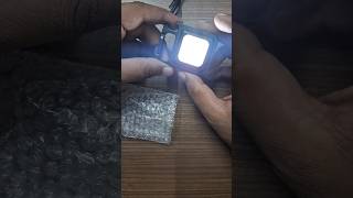 COB Rechargeable Keychain Light Unboxing shots shotsvideo light cob rs100 [upl. by Henarat444]