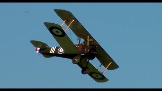 Sopwith Camel  Shuttleworth Season Premiere Air Display 2018 [upl. by Nhabois]