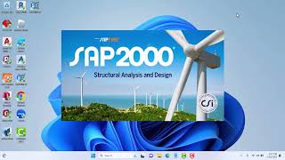 sap2000V24 installation in windows 11 [upl. by Shalna]