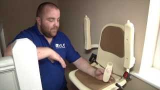 Superglide 120 User Guide by Versatile Lift Company Stairlift Installation Maintenance North West [upl. by Nolak551]