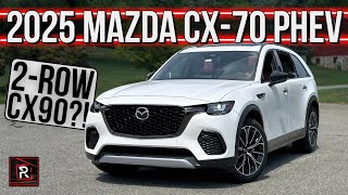 The 2025 Mazda CX70 Premium Plus Is A Voluminous amp Classy PlugIn Hybrid SUV [upl. by Mulac]