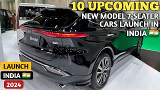 New Models Of 7Seater Cars Launch In India 2024  Features Prices Launch Date  Upcoming 7 Seater [upl. by Alik]