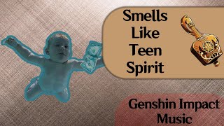 Smeels Like Teen Spirit  Floral Zither  Genshin Impact Music [upl. by Virgy]