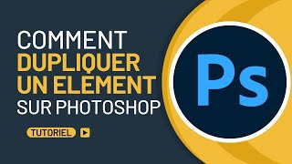 Comment dupliquer un element sur photoshop [upl. by Dachi]