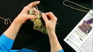 Learn to Crochet Double End Hook and Red Heart  Part 1 [upl. by Einhoj]