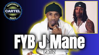 FYB J Mane On if he couldve went inside OBlock to push peace if King Von was still living [upl. by Nilra]