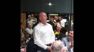 quotOooo kah po shkon moj zanëquot  Ramush Haradinaj ia kris këngës me zërin e tij quotmagjikquot në Pukë [upl. by Enaenaj]