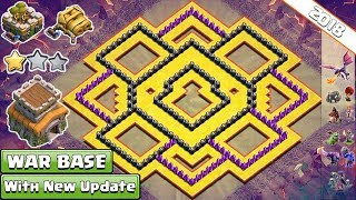 BEST Town Hall 8 TH8 ClanWar Base 2018  NEW TH8 War Base Layout  Clash of Clans [upl. by Yousuf]