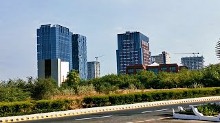 GIFT CITY  PART 4  DRIVE THROUGH  INTERESTING FACTS  STOCK EXCHANGE  PROGRESS 2019 [upl. by Fronniah]