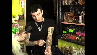 Marc Almond of Soft Cell talks tattoos with Brandy Wine 1995 [upl. by Vaden323]