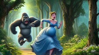 Gorilla Prank on Pregnant Disney Princesses Gone Wrong 🥲🦍  Motherhood  Prank  Pregnant [upl. by Navanod]