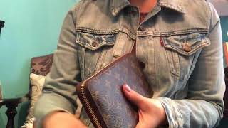 Louis Vuitton Zippy Organizer Review  Jessie Dee [upl. by Marve359]