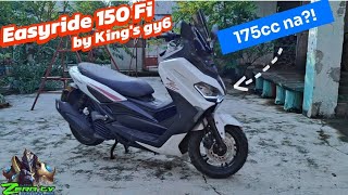 EASYRIDE 150 FI  ENGINE BOREUP TO 175CC BY KINGS Gy6 solid upgrade 🤘🤙 [upl. by Aramal668]