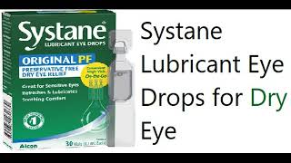 Systane Lubricant Eye Drops for Dry Eye [upl. by Lynad]