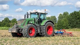 Déchaumage en Fendt 924 et 936  ETA Faurie Pascal [upl. by Starinsky]